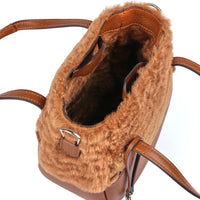 EJIAH 17 - SHEARLING ET VEAU MOCHA