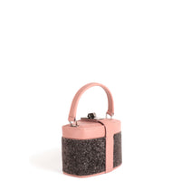 IVY 14 MINI - CRISTAUX AUBERGINE ET VEAU VIEUX ROSE