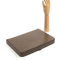 PORTE DOCUMENT - VEAU MARRON