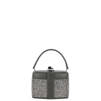 IVY 14 MINI - CRISTAUX SILVER ET VEAU KAKI