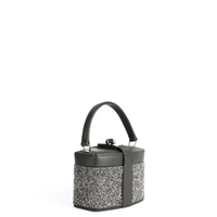 IVY 14 MINI - CRISTAUX SILVER ET VEAU KAKI