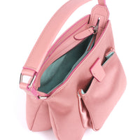 LESLIE 18 - SATIN ET VEAU VIEUX ROSE