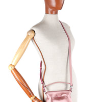 LESLIE 18 - SATIN ET VEAU VIEUX ROSE