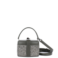 IVY 14 MINI - CRISTAUX SILVER ET VEAU KAKI