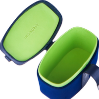 IVY 14 MINI - GALUCHAT INDIGO ET VELOURS BLEU PRUSSE