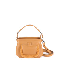 LESLIE 18 - SHEARLING ET VEAU CAMEL