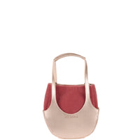 EJIAH 17 DUETTO - VEAU EMBELLI ET VELOURS ROSE POMPADOUR