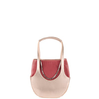 EJIAH 17 DUETTO - VEAU EMBELLI ET VELOURS ROSE POMPADOUR