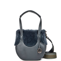 EJIAH 25 - VEAU ET SHEARLING GRIS ANTHRACITE