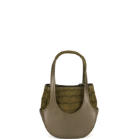 EJIAH 17 DUETTO - CROCODILE ET VEAU KAKI