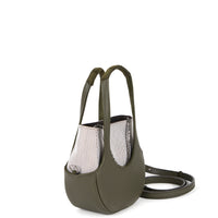 EJIAH 17 DUETTO - VEAU KAKI ET TOILE MARINE