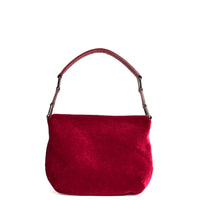 LESLIE 25 - VELOURS ET PYTHON BORDEAUX