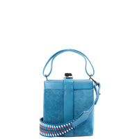 IVY 14 - VEAU ET SUEDE BLEU CÉRULÉEN