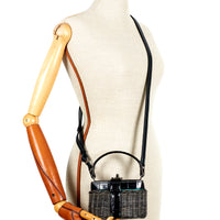IVY 14 MINI - OSIER ET CROCODILE NOIR