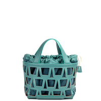 KAYLA TOTE 33 - VEAU ET SHEARLING CELADON