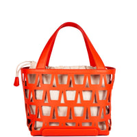 KAYLA TOTE 43 - VEAU ORANGE
