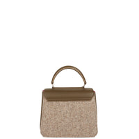 IRIS 18 - LAINE FEUTREE GREGE ET VEAU VERT MILITAIRE