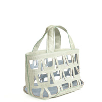 KAYLA TOTE 33 - CROCODILE BLANC DE ROI & DENIM