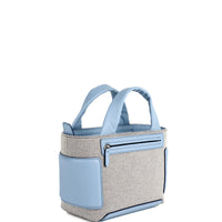 KAYLA 26 - TOILE MARINE ET VEAU BLEU PASSÉ