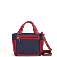 KAYLA 26 - DENIM ET VEAU BORDEAUX