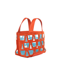 KAYLA TOTE 33 - SUEDE ET DENIM