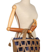 KAYLA TOTE 33 - VEAU ET DENIM