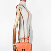 IRIS 23 - CROCODILE ORANGE BRULÉ