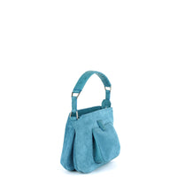 LESLIE 18 - SUEDE ET AUTRUCHE COLVERT