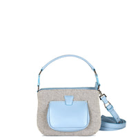 LESLIE 18 - TOILE BLEU ET VEAU BLEU FUMEE