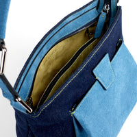 LESLIE 25 - DENIM ET SUEDE BLEU WATTEAU