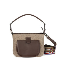 LESLIE 25 - LAINE FEUTREE ET VEAU CHOCOLAT
