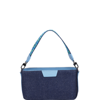 LYNN 19 - DENIM ET VEAU BLEU SANTORINI