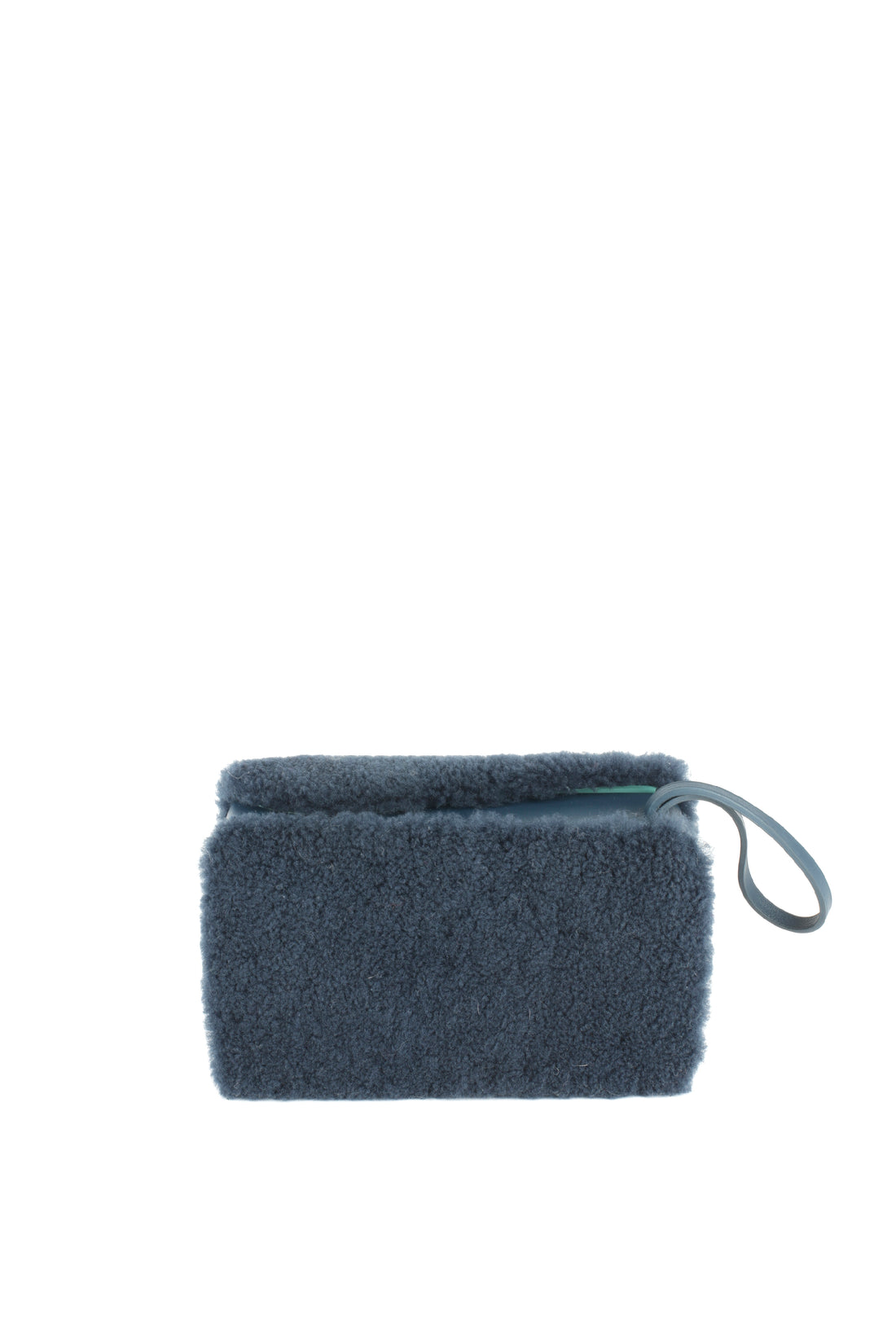 LISA 18 - SHEARLING ET VEAU BLEU