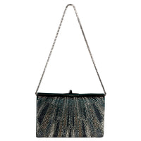 MINAL 18 - CRISTAUX SWAROVSKI® ARTDECO ECLIPSE NOIRE