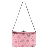 MINAL 18 - CRISTAUX MEDAILLON ROSE BAROQUE
