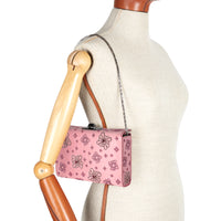 MINAL 18 - CRISTAUX MEDAILLON ROSE BAROQUE