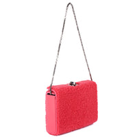MINAL 18 - SHEARLING ET VEAU FRAMBOISE