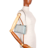 MINAL 18 - CRISTAUX ET SATIN MENTHE uniquement sur commande