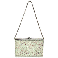 MINAL 18 - SWAROVSKI® CRYSTALS ET CABOCHON - VERT D'EAU