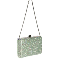 MINAL 18 - SWAROVSKI® CRYSTALS ET CABOCHON - VERT D'EAU