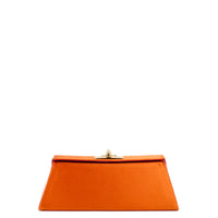 MINAL 22 - SATIN ET CROCODILE ORANGE TANGO
