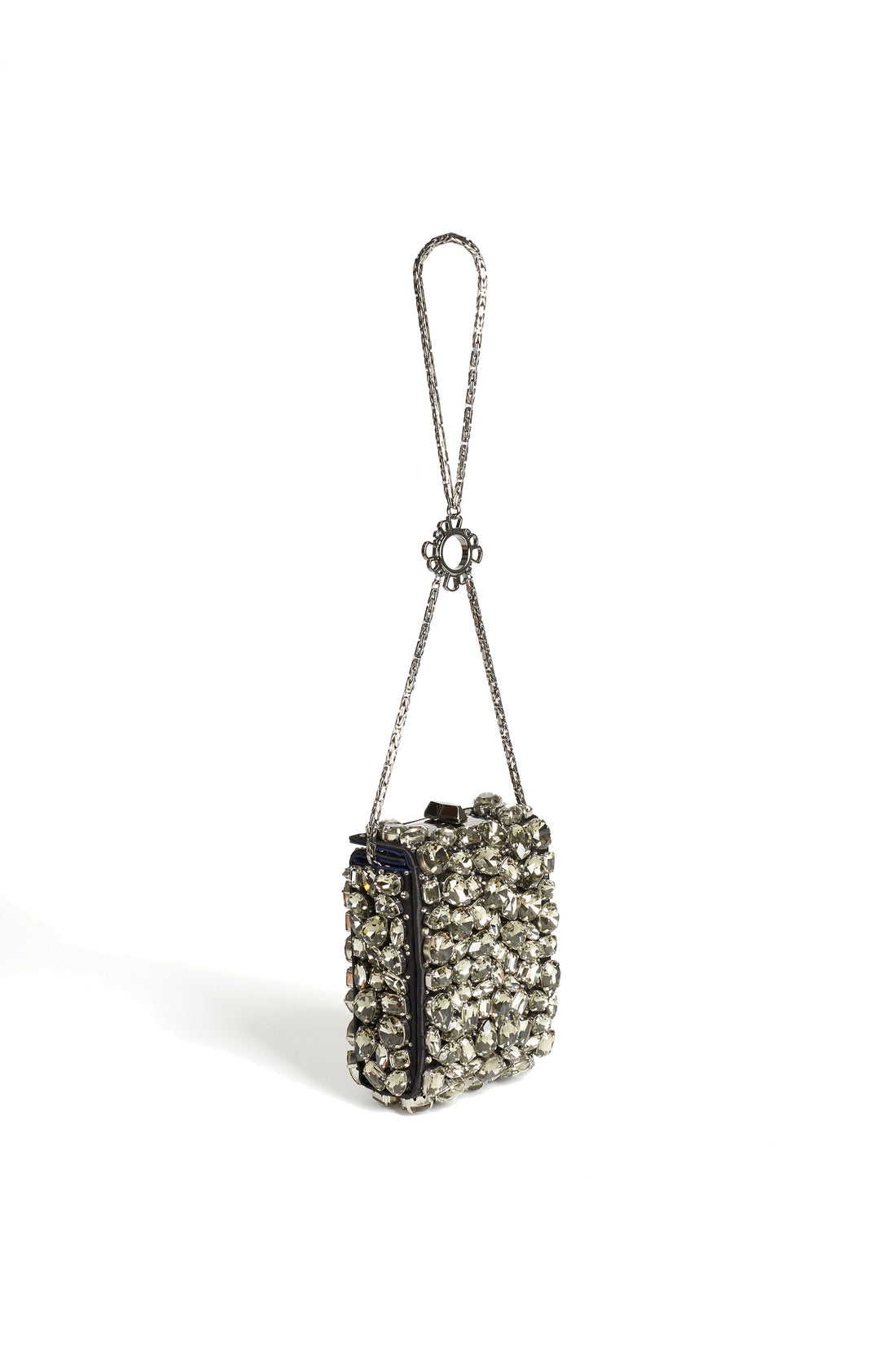 MINAL 9 -CRISTAUX ET SATIN GRAPHITE uniquement sur commande