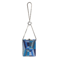 MINAL 9 - CRISTAUX TRAPEZE BLEU