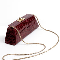 MINAL 22 - CROCODILE GLOSSY RUBY