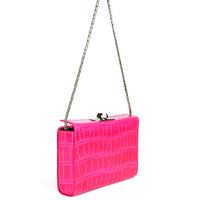 MINAL 18 - CROCODILE VERNIS ROSE BARBIE