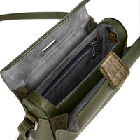 NORMA 18 - CALFSKIN AND GREEN CROCODILE