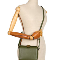 NORMA 18 - CALFSKIN AND GREEN CROCODILE