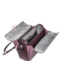 NORMA JEAN 23 - VEAU MAUVE ET AUTRUCHE ROSE