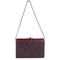 MINAL 18 - CRISTAUX ET SATIN BORDEAUX