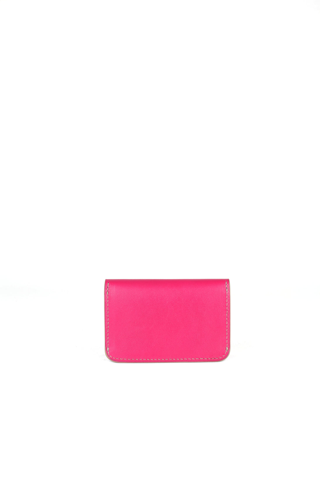 PORTE CARTES BONAPARTE - VEAU ROSE ET CROCODILE ORANGE